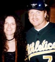 Andrea and Jeremy Giambi