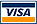 PayPal accepts MasterCard and Visa