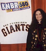 Andrea Mallis Astrologer, at Giants Fanfest